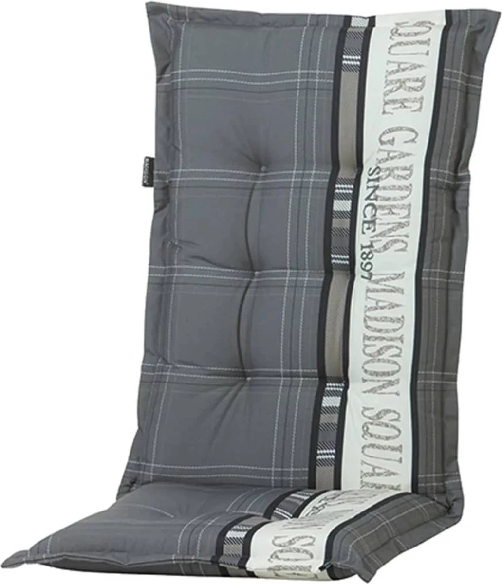 Madison Tuinkussen Hoog Madison Garden 123x50 Cm - Grijs 2 Madison Tuinkussen Hoog Madison Garden 123x50 Cm - Grijs - Afbeelding 2