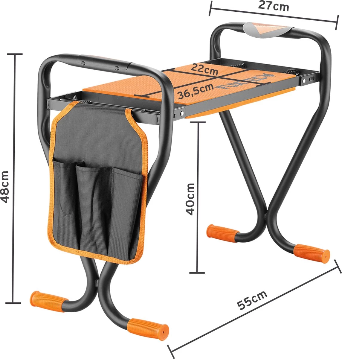 FUXTEC Kniebank / Tuinkruk FX-KB1 8 FUXTEC Kniebank / Tuinkruk FX-KB1 - Afbeelding 8