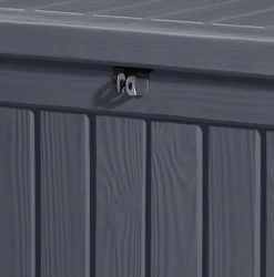 Keter Rockwood Opbergbox - 570L - 155x72,4x64,4cm - Grafiet -Tuinmeubel Winkel 1185x1200 6