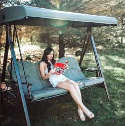 SORARA® Luxe Schommelbank Met Zonnescherm - Bruin - Zware Kwaliteit. 14 SORARA® Luxe Schommelbank Met Zonnescherm - Bruin - Zware Kwaliteit. -Tuinmeubel Winkel 1192x1200 1