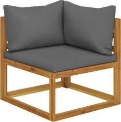 Decoways - 7-delige Loungeset Met Kussens Massief Acaciahout 14 Decoways - 7-delige Loungeset Met Kussens Massief Acaciahout -Tuinmeubel Winkel 1193x1200 4