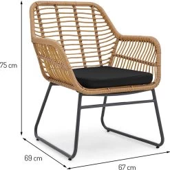 Milton & Oldbrook Tuinset 4-delig Kilsund Naturel -Tuinmeubel Winkel 1196x1200 5