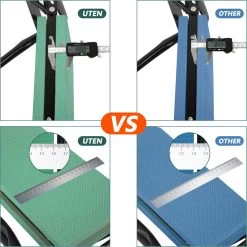 Uten - Kniebankje Tuin - Knie Steun - Tuinkruk Inklapbaar - Kniesteun Tuinieren - Kniekussen - Tot 150 Kg - Groen -Tuinmeubel Winkel 1198x1200 3