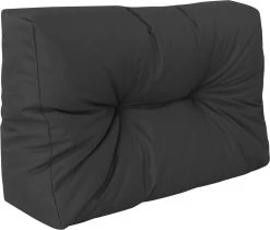 Palletkussen Comfort Waterafstotend Halve Pallet Zwart 60x40x10/20cm -Tuinmeubel Winkel 1200x1019