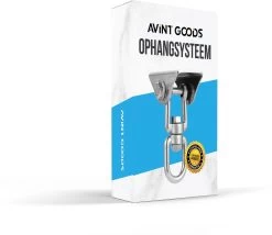 AVINT GOODS RVS Ophangsysteem Plafondhaak Bokszak – Schroefhaak & Ophanghaak Hangstoel – Muurhaak Binnen & Buiten - 550KG -Tuinmeubel Winkel 1200x1038