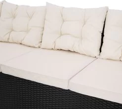 Casaria Polyrattan Tuinset - 15 Delig Voor 6 Personen – Crème Zwart 11 Casaria Polyrattan Tuinset - 15 Delig Voor 6 Personen – Crème Zwart -Tuinmeubel Winkel 1200x1072 1