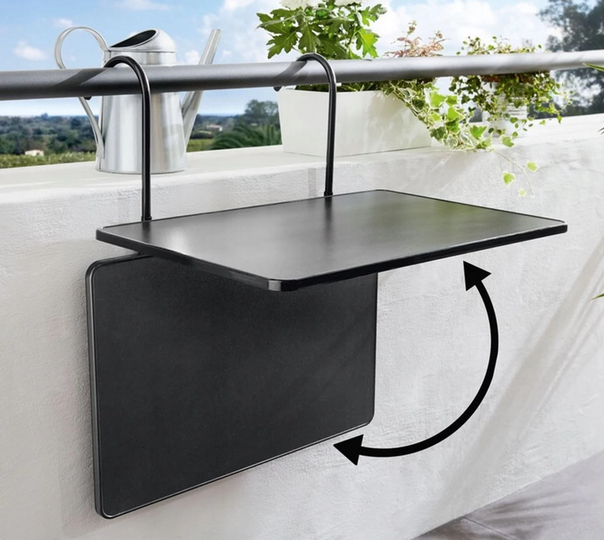 Merkloos Balkontafel Inklapbaar – Zwart – 40 X 60 X 70 Cm – Hout Balkontafeltje Hangend Balkonbar Balkontafels Opklapbaar Hangtafel – Ophangbaar Voor Aan Het Balkon – Vouwtafel Wandtafel Inklapbare Tafel – Bijzettafel – Buiten Tafeltje Klaptafel 1 Merkloos Balkontafel Inklapbaar – Zwart – 40 X 60 X 70 Cm – Hout Balkontafeltje Hangend Balkonbar Balkontafels Opklapbaar Hangtafel – Ophangbaar Voor Aan Het Balkon – Vouwtafel Wandtafel Inklapbare Tafel – Bijzettafel – Buiten Tafeltje Klaptafel