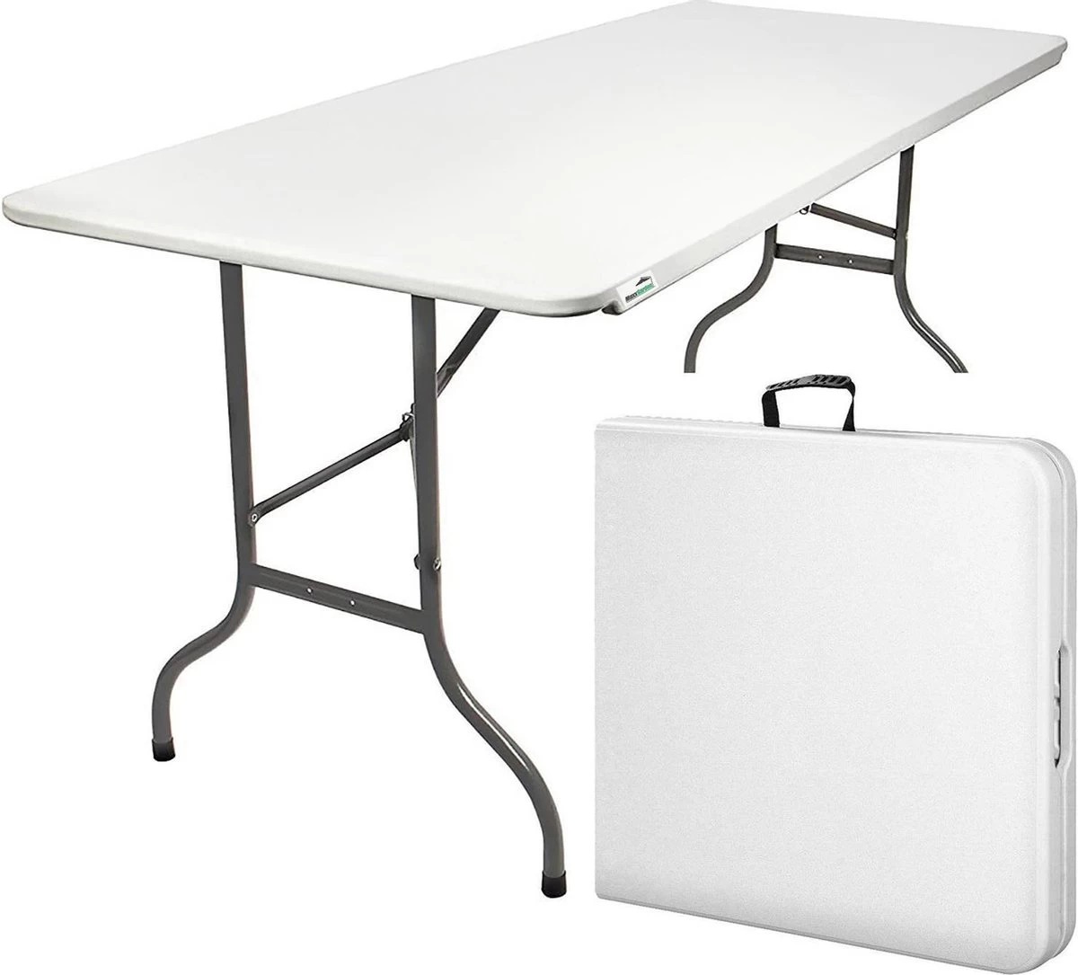 MaxxGarden Klaptafel - Inklapbare Tafel - Opvouwbare Tuintafel - Weerbestendig - Inclusief Handvat - 180x70x74 3 MaxxGarden Klaptafel - Inklapbare Tafel - Opvouwbare Tuintafel - Weerbestendig - Inclusief Handvat - 180x70x74 - Afbeelding 3