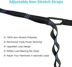 Fuegobird Hangmat Dubbele En Enkele Draagbare Hangmat Met Boomtouwen, Lichtgewicht Nylon Parachute-hangmatten Camping 9 Fuegobird Hangmat Dubbele En Enkele Draagbare Hangmat Met Boomtouwen, Lichtgewicht Nylon Parachute-hangmatten Camping -Tuinmeubel Winkel 1200x1118 3