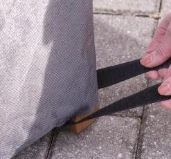 Weersbestendige Beschermhoes Loungeset / Tuinset (met Hoge Tafel) | 260 X 260 X 95 Cm | Premium | Waterproof | TÜV Rheinland Gecertificeerd | Hoes Voor Tuin | Waterdicht | Solution Dyed (verkleuring Onmogelijk) | Grijs / Antraciet -Tuinmeubel Winkel 1200x1119