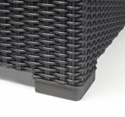 Allibert California Chaise Longue Loungeset - 3 A 4 Personen - Grafiet 18 Allibert California Chaise Longue Loungeset - 3 A 4 Personen - Grafiet -Tuinmeubel Winkel 1200x1120 2