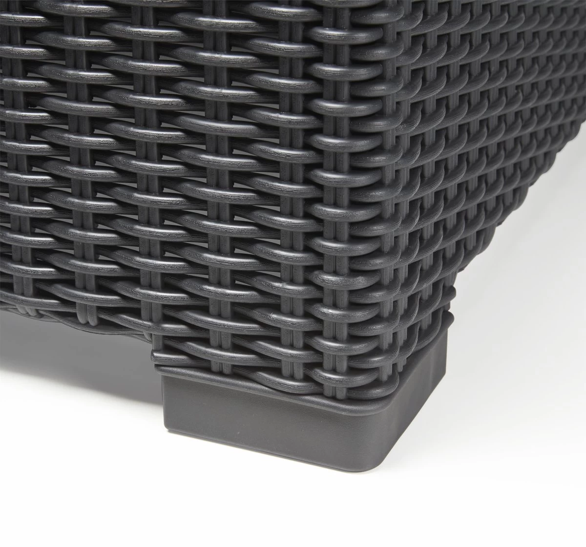 Allibert California Chaise Longue Loungeset - 3 A 4 Personen - Grafiet 7 Allibert California Chaise Longue Loungeset - 3 A 4 Personen - Grafiet - Afbeelding 7