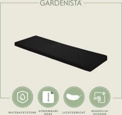 Gardenista Tuinbank Kussen - Bank Meubilair Buiten 2-zitter ZitKussen - Bankkussen Voor Tuin - Zitkussen Voor Tuinbank - Zachte En Lichtgewicht Waterbestendig Materiaal -Tuinmeubel Winkel 1200x1128 4