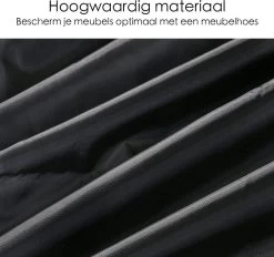 Merkloos Beschermhoes Voor Tuinmeubelen - 250x250x90cm - Zwart -Tuinmeubel Winkel 1200x1129 1