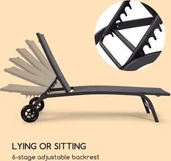 Blumfeldt Limala Tuinstoel - Ligstoel - Relaxstoel - Rugleuning In 6 Standen Verstelbaar - 2 Vielen - Draagkracht: Max. 150 Kg 9 Blumfeldt Limala Tuinstoel - Ligstoel - Relaxstoel - Rugleuning In 6 Standen Verstelbaar - 2 Vielen - Draagkracht: Max. 150 Kg -Tuinmeubel Winkel 1200x1129 2