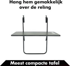 Balkontafel Inklapbaar – Zwart – 60 X 60 X 70 Cm – Hout Balkontafeltje Hangend Balkonbar Balkontafels Opklapbaar Hangtafel Balcony Table – Ophangbaar Voor Aan Het Balkon – Vouwtafel Wandtafel Inklapbare Tafel – Bijzettafel – Buiten Tafeltje Klaptafel -Tuinmeubel Winkel 1200x1133 2