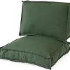 2L Home & Garden Rugkussen Metro Lounge Olijf - 60 X 40cm