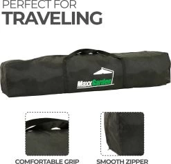 MaxxGarden Easy-up Partytent - 3x3m - Standaard - Waterdicht - Opvouwbaar - Inclusief Draagtas - Zwart -Tuinmeubel Winkel 1200x1146 5