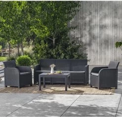 Keter Tuinbank 2-zits Rosalie Grafietkleurig -Tuinmeubel Winkel 1200x1147 1