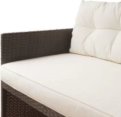 Teamson Home 3-Delig Hoek Loungeset - Tuinmeubelen - Tuinbank - Omvat Tafel En Kussens - Rotan - Bruin/Wit 20 Teamson Home 3-Delig Hoek Loungeset - Tuinmeubelen - Tuinbank - Omvat Tafel En Kussens - Rotan - Bruin/Wit -Tuinmeubel Winkel 1200x1150 2