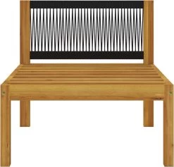 Decoways - 5-delige Loungeset Met Kussens Massief Acaciahout Crèmekleurig -Tuinmeubel Winkel 1200x1152 4