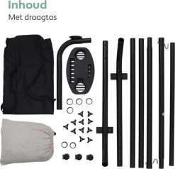 Vita5 Hangmat Met Standaard – 2 Persoons – Incl. Bekerhouder – 205kg Draaggewicht – Grijs 18 Vita5 Hangmat Met Standaard – 2 Persoons – Incl. Bekerhouder – 205kg Draaggewicht – Grijs -Tuinmeubel Winkel 1200x1157 3