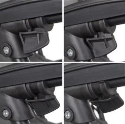 Springos Tuinstoel | Ligstoel | Opvouwbaar | Verstelbaar | Ergonomische Hoofdsteun | Bruin / Zwart -Tuinmeubel Winkel 1200x1187 1