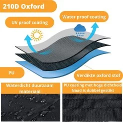 Beschermhoes Tuinmeubelen - Tuintafel - Loungeset - Tuinset - 213x132x74 Cm -Tuinmeubel Winkel 1200x1187