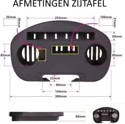 Brulo - Ligstoel Tuin - Ligstoelen - Strandstoel Opvouwbaar - Tuinstoel - Incl Tafel En Hoofdkussen -Tuinmeubel Winkel 1200x1197 6