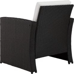 Tectake - Wicker Zitgroep Tuinset Lucca - Zwart - 404131 17 Tectake - Wicker Zitgroep Tuinset Lucca - Zwart - 404131 -Tuinmeubel Winkel 1200x1198 5