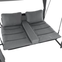 Schommelbank / Ligbank Kassandra - Donkergrijs 21 Schommelbank / Ligbank Kassandra - Donkergrijs -Tuinmeubel Winkel 1200x1200 130