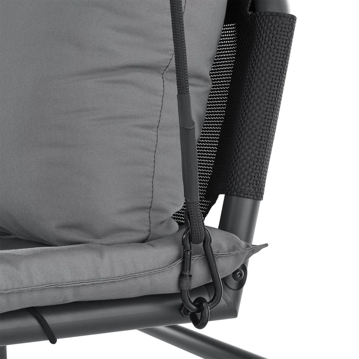 Schommelbank / Ligbank Kassandra - Donkergrijs 8 Schommelbank / Ligbank Kassandra - Donkergrijs - Afbeelding 8