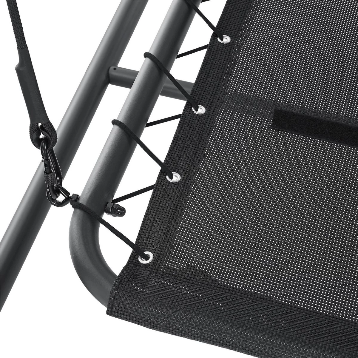 Schommelbank / Ligbank Kassandra - Donkergrijs 10 Schommelbank / Ligbank Kassandra - Donkergrijs - Afbeelding 10