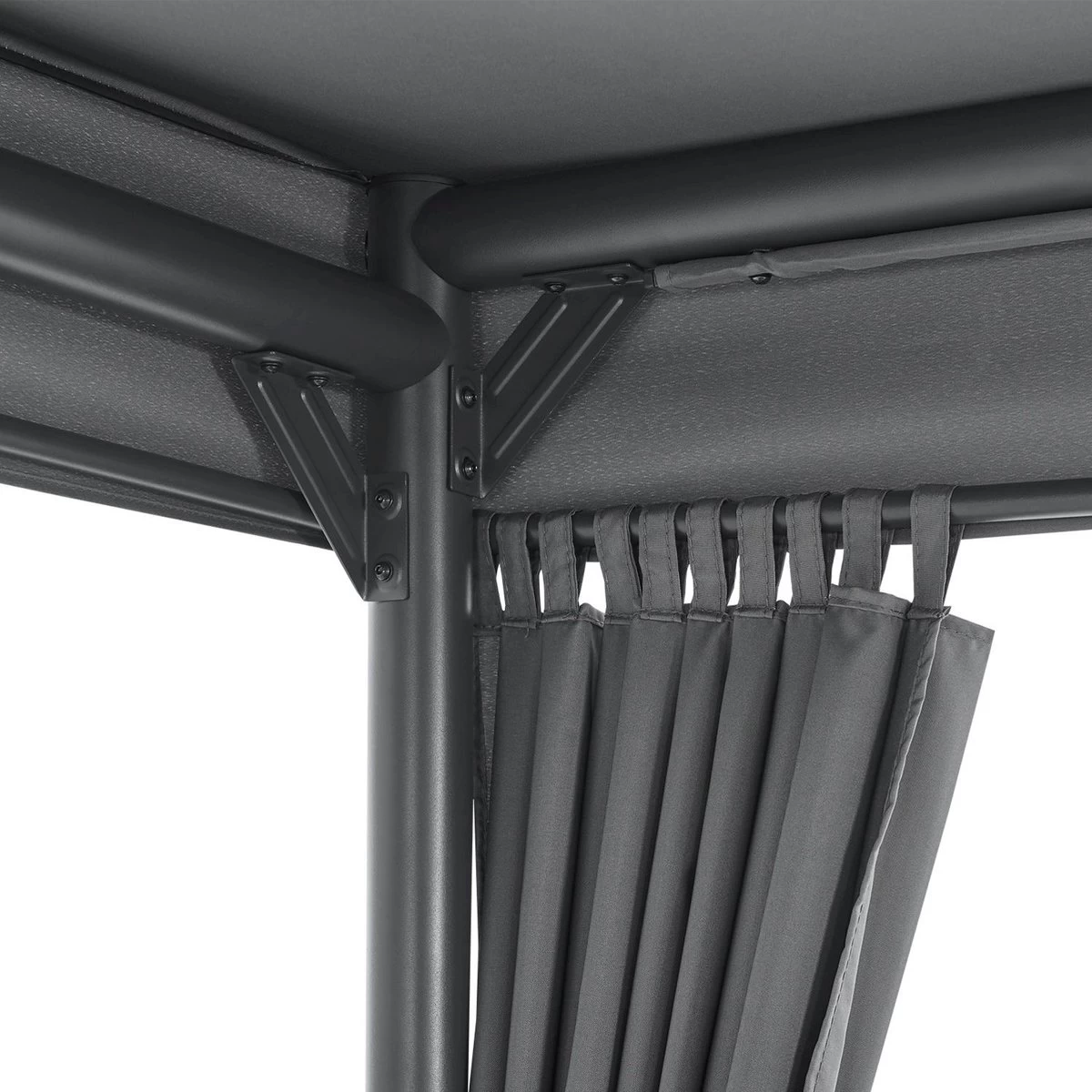 Schommelbank / Ligbank Kassandra - Donkergrijs 13 Schommelbank / Ligbank Kassandra - Donkergrijs - Afbeelding 13