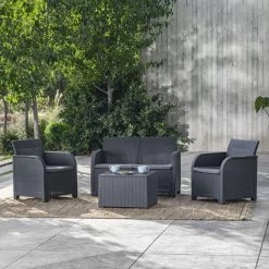 Keter Tuinbank 2-zits Rosalie Grafietkleurig -Tuinmeubel Winkel 1200x1200 141