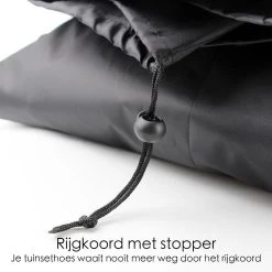 Merkloos Beschermhoes Voor Tuinmeubelen - 250x250x90cm - Zwart -Tuinmeubel Winkel 1200x1200 18