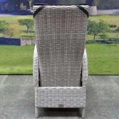 Menorca Dining Tuinstoel Verstelbaar Wit Grijs -Tuinmeubel Winkel 1200x1200 235