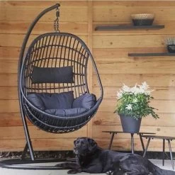 Hangstoel Sturdy Frame Zwart 18 Hangstoel Sturdy Frame Zwart -Tuinmeubel Winkel 1200x1200 308