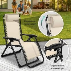 Sens Design Tuinstoel - Ligstoel Tuin - Beige 9 Sens Design Tuinstoel - Ligstoel Tuin - Beige -Tuinmeubel Winkel 1200x1200 346