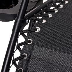 LifeGoods Opvouwbare Tuinstoelen - Verstelbaar Zonnescherm - 2 Stuks - 30°-90° Verstelbaar - Metaal - Zwart -Tuinmeubel Winkel 1200x1200 353