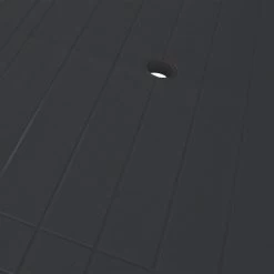 VidaXL Tuintafel 126x76x72 Cm Kunststof Antraciet -Tuinmeubel Winkel 1200x1200 398