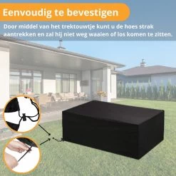 Beschermhoes Tuinmeubelen - Tuintafel - Loungeset - Tuinset - 213x132x74 Cm -Tuinmeubel Winkel 1200x1200 4