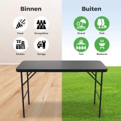 LifeGoods Klaptafel - Inklapbaar - 120 Cm - 4 Personen - Zwart 12 LifeGoods Klaptafel - Inklapbaar - 120 Cm - 4 Personen - Zwart -Tuinmeubel Winkel 1200x1200 449