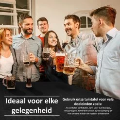 Sens Design Tuintafel Kunststof - Campingtafel Inklapbaar - Rotan-Look -Tuinmeubel Winkel 1200x1200 477