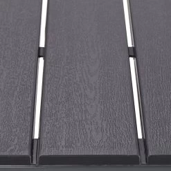 Relaxdays Tuintafel Vierkant - Grijze Buitentafel - Eettafel Tuin - Moderne Balkontafel -Tuinmeubel Winkel 1200x1200 479