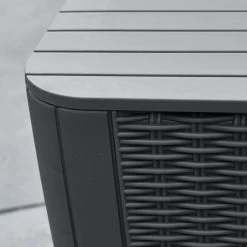 ALLIBERT Keter Luzon Opbergtafel - 39x39x43cm - Donkergrijs -Tuinmeubel Winkel 1200x1200 507