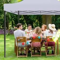 LifeGoods Partytent - 3x3 M - Zijwanden - Easy Up - Opvouwbaar - Waterdicht - Draagtas Met Wieltjes - Donkergrijs 15 LifeGoods Partytent - 3x3 M - Zijwanden - Easy Up - Opvouwbaar - Waterdicht - Draagtas Met Wieltjes - Donkergrijs -Tuinmeubel Winkel 1200x1200 588