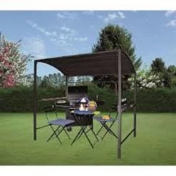 Merkloos Barbecue Overkapping Afm. 233 X 145 Cm Zwart -Tuinmeubel Winkel 1200x1200 615