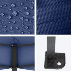 LifeGoods Partytent - 3x4.5 M - Easy Up - Opvouwbaar - Waterdicht - Draagtas Met Wieltjes - Donkerblauw -Tuinmeubel Winkel 1200x1200 631