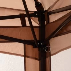 Outsunny Paviljoen Met Zijwanden Partytent Tuintent Popup 3,25 X 3,25 M Khaki 840-166 14 Outsunny Paviljoen Met Zijwanden Partytent Tuintent Popup 3,25 X 3,25 M Khaki 840-166 -Tuinmeubel Winkel 1200x1200 658